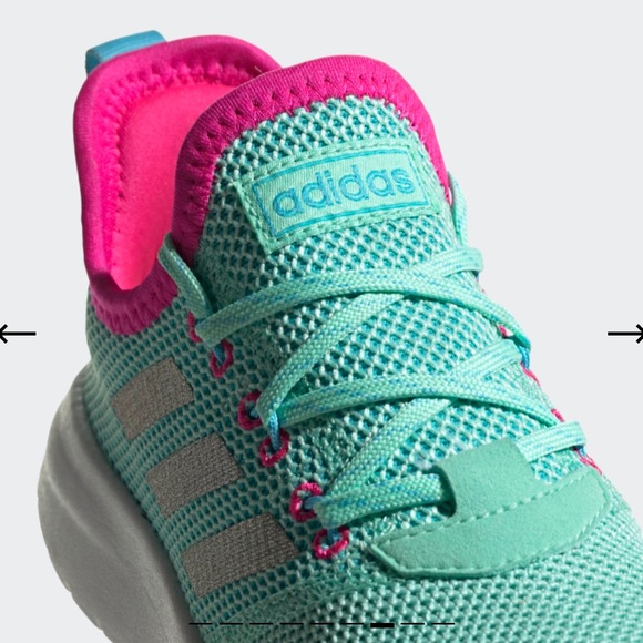 ADIDAS LITE RACER RBN BIG KIDS SHOES 💕💚 - Picture 10 of 13